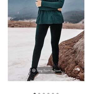 JJill  Petite4 Navy blue velveteen jeans